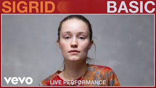 Sigrid  Basic Live Performance  Vevo [upl. by Adi]