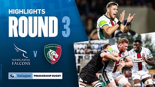 Newcastle v Leicester  HIGHLIGHTS  Powerful Bonus Point Win  Gallagher Premiership 202425 [upl. by Heer]