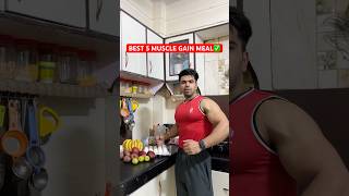 TOP 5 MUSCLE GAIN DIET✅GYM DIET PLAN🔥 gym shorts [upl. by Shippee]