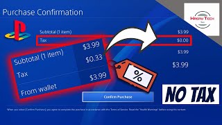 How to Remove Tax on PSN Games  Get Discount on PSN Games [upl. by Joy]