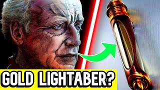 Why Was Palpatine’s Lightsaber Gold shorts [upl. by Anzovin500]