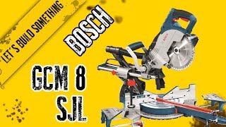 Bosch GCM 8 SJL  Unboxing and set up [upl. by Anerda]