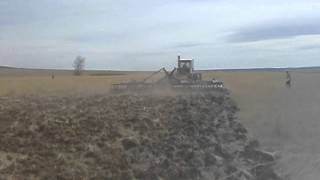 Offset disc plowing for seedbed preparation [upl. by Ntsud]