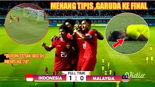 Indonesia keFinal❗Hasil Pertandingan Timnas Indonesia U19 vs MalaysiaSemifinal Piala AFF U19 2024 [upl. by Ahsenid]