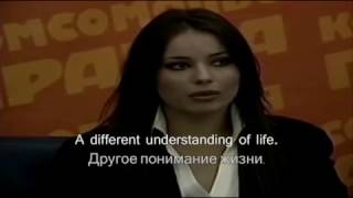 Oxana Fedorova  Miss Universe 2002 English sub [upl. by Roane124]