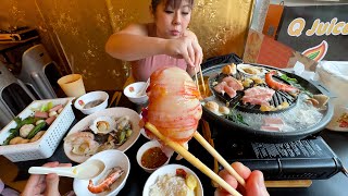 Thai BBQ Hotpot Buffet Restaurant [upl. by Erdman]