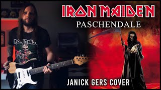 Iron Maiden  Paschendale SOLO COVER Janick Gers [upl. by Torrey37]