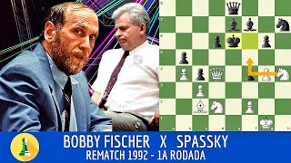 Bobby Fischer x Spassky  Rematch de 1992  1a rodada [upl. by Frey]