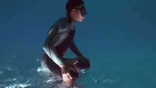 Amazing freedive with The Ocean BrothersWorld ShootOut 2014Awesome freediving in HD [upl. by Eittak]