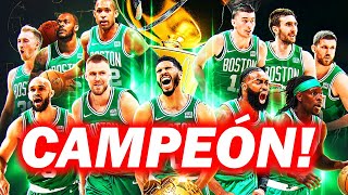 BOSTON CELTICS CAMPEÓN NBA 2024 BROWN MVP DE LAS FINALES [upl. by Grantland402]