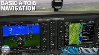 Beginners G1000 Navigation Tutorial  MSFS Tutorial [upl. by Hardy]