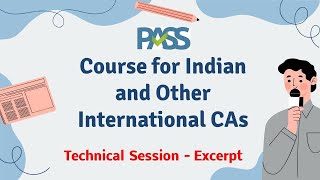 How to write CFE cases Takeup Excerpt from PASS Course for Indian and Other International CAs [upl. by Hayyim587]