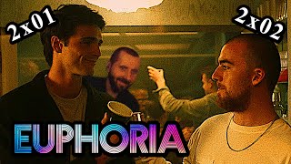 REACTION ► Euphoria ► 2x01  2x02 [upl. by Nivlem]