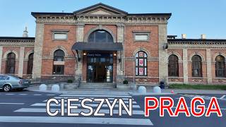 Cieszyn  Praga pociągiem Regiojet [upl. by Washington]