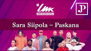 Laulunopettaja reagoi Sara Siipola – Pkana  UMK24 [upl. by Ynaittirb563]