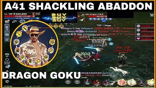 Mir4asia 41 shackling ABADDON fight  team dragon GOKU vs team old unoo g  ff vs hof [upl. by Haimehen422]