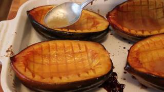 Baked Acorn Squash Recipe  Maple Glazed Squash [upl. by Pedrick187]