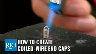 How To Create CoiledWire End Caps [upl. by Justin505]