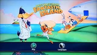 DVD Opening to Daffy Ducks Movie Fantastic Island UK DVD [upl. by Ainer]