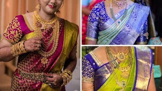 Trendy amp Stylish Wedding Silk Saree Collections [upl. by Aylatan457]