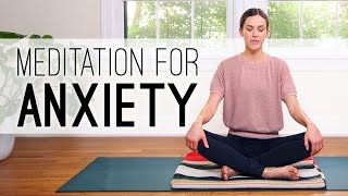 Meditation for Anxiety  Yoga With Adriene [upl. by Redmund]