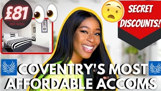 COVENTRY UNIVERSITY MOST AFFORDABLE ACCOMMODATIONS 2021 FT AMBER STUDENTS [upl. by Lennard]