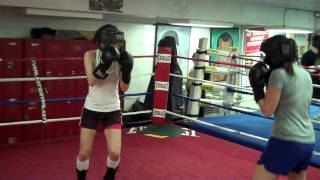 Womens World of BoxingSparring NeoBamBam Round 1mp4 [upl. by Iror]