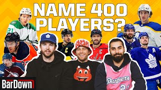 CAN YOU NAME 400 NHL PLAYERS [upl. by Lynch646]