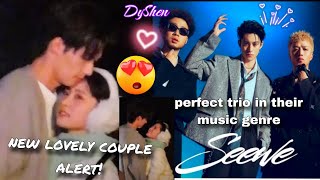 Shen Yue sweet moments with Ken Wu  Dylan Wang new venture in music [upl. by Candie]