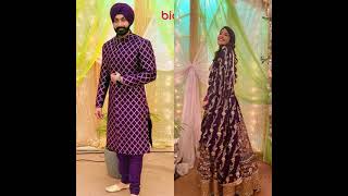 Avinesh Rekhi Nimrit Kaur ahluwalia  SarabjitMeher  Colour Matching Status  Best Ever Couple [upl. by Jamaal879]