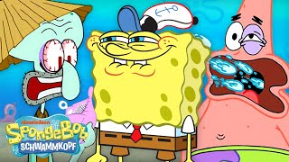 SpongeBob  SpongeBob Staffel3Marathon 🧽  52MinutenCompilation  SpongeBob Schwammkopf [upl. by Yssep]