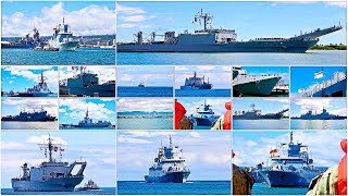 Pearl Harbor RIMPAC 2024 Allied Massive Warships in Action [upl. by Richma737]