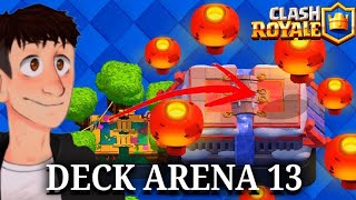 Melhor Deck para subir para a arena 14 no Clash Royale do zero EP 17 [upl. by Arais645]