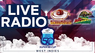 🔴LIVE RADIO Leeward Islands vs Guyana  CG Insurance Super50 Cup [upl. by Auberon442]