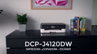 Product tour DCPJ4120DW Multifunción tinta profesional de Brother [upl. by Arze]