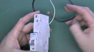 Fitting an RCBO in a Consumer Unit [upl. by Jamil]