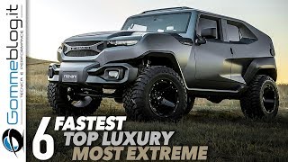 TOP 6 SUV 2019  Rezvani Tank vs Karlmann King vs Lamborghini Urus vs Others [upl. by Eetsirhc]