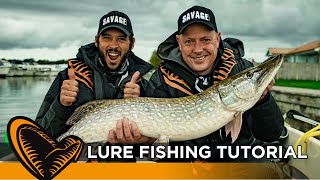 Pike Fishing Lure Tutorial  Norfolk Broads  Robbie Northman [upl. by Key]