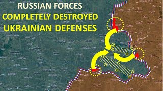 Russians Completely Destroyed Ukrainian Defenses l Encirclement Of 15K Ukrainian Troops is Near [upl. by Hamner]