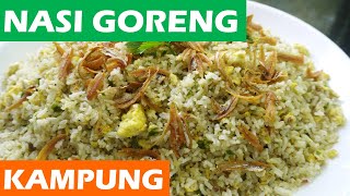 Nasi Goreng Kampung Pedas  Paling Mudah [upl. by Elyrad324]