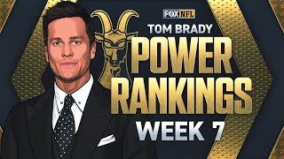 Tom Bradys Week 7 Power Rankings  DIGITAL EXCLUSIVE [upl. by Auhel]