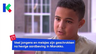 Kinderen met familie in Marokko zijn ongerust na de zware aardbeving daar [upl. by Hendrickson]