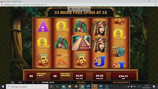 140 FREE Spins Bonus On Montezuma Slot  Online Casino Slot [upl. by Holna713]