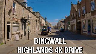 Dingwall  Highlands Scotland 4K Drive [upl. by Vidal737]