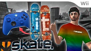 Skate IT Wii CompletedWITH AN XBOX CONTROLLER [upl. by Senhauser]