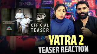 Yatra 2 Teaser Reaction  Mammootty  Jiiva  Mahi V Raghav  Jiiva Acting 👌🏽 [upl. by Silsby]