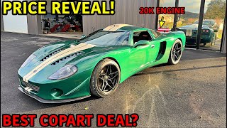 Our Salvage Factory 5 GTM Is The Cheapest Supercar In The World [upl. by Dranyam]