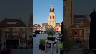 Bergen op Zoom central square on the coast in Netherlands [upl. by Arahc]