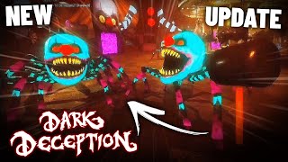 Dark Deception Chapter 5 New Gameplay Update amp Super Dark Deception News [upl. by Gnehc48]