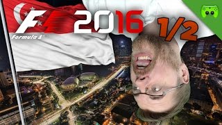 ÜBERSCHLAG  Singapur 12 🎮 F1 2016 43 [upl. by Rowan706]